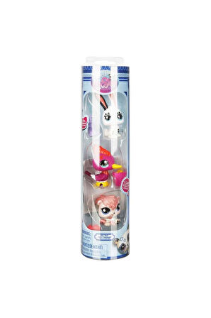 S00000621 FİGÜR MİNİŞLER 3LÜ PAKET TÜP S2 3A -SUN Kız Erkek Çocuk Oyuncak Eğitici Oyuncaklar