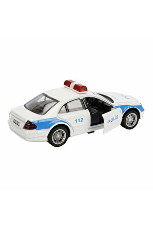 S01003427 MXX DC 1/32 ARABA POLİS SES/IŞIK -SUN Kız Erkek Çocuk Oyuncak Eğitici Oyuncaklar
