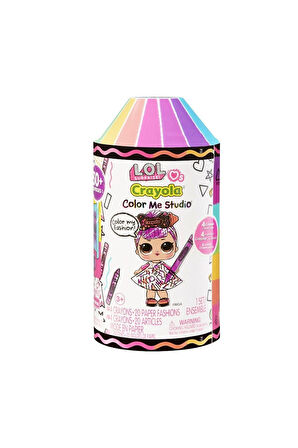 505273 L.O.L. Tots Crayola Bebeği Kız Erkek Çocuk Oyuncak Eğitici Oyuncaklar
