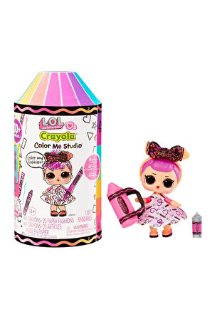505273 L.O.L. Tots Crayola Bebeği Kız Erkek Çocuk Oyuncak Eğitici Oyuncaklar