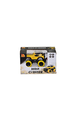 2719 1:43 Uzaktan Kumandalı Işıklı Mini Jeep 12cm Kız Erkek Çocuk Oyuncak Eğitici Oyuncaklar