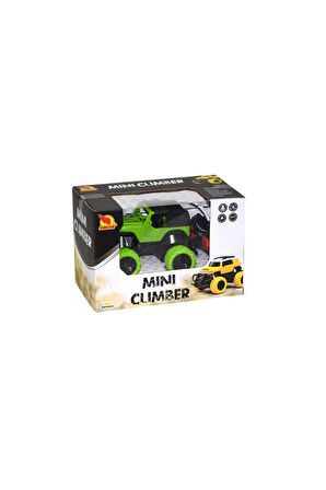 2719 1:43 Uzaktan Kumandalı Işıklı Mini Jeep 12cm Kız Erkek Çocuk Oyuncak Eğitici Oyuncaklar