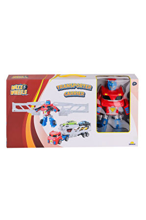 4538 Maxx Wheels Transporter Taşıyıcı Dönüşebilen Transformer -Sunman Kız Erkek Çocuk Oyuncak Eğitic