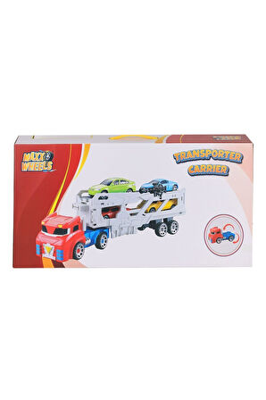 4538 Maxx Wheels Transporter Taşıyıcı Dönüşebilen Transformer -Sunman Kız Erkek Çocuk Oyuncak Eğitic