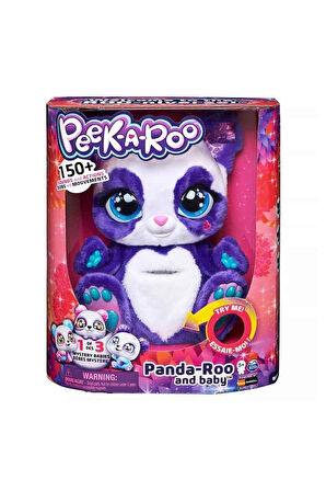 60420 İnteraktif Peluş Panda Peef-a-ROO Kız Erkek Çocuk Oyuncak Eğitici Oyuncaklar