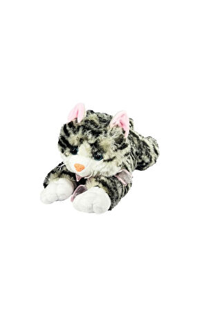 PJH14318 PELUŞ 36cm MÜZİKLİ KEDİ - Stokta Olan Gönderilir Kız Erkek Çocuk Oyuncak Eğitici Oyuncaklar