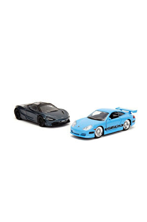 253202012 Jada Fast Furious Legacy Series Twin Pack 1:32 Kız Erkek Çocuk Oyuncak Eğitici Oyuncaklar