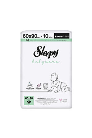 Sleepy Babycare Bebek Bakım Örtüsü 60x90 cm 10 Adet