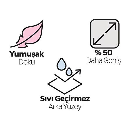 Sleepy Babycare Bebek Bakım Örtüsü 60x90 cm 10 Adet