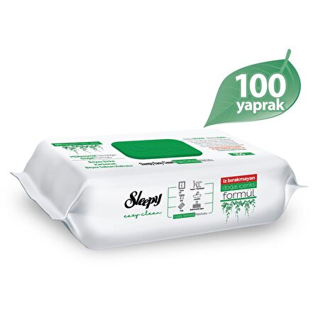 Sleepy Easy Clean Yüzey Temizlik Havlusu 100+2x15 (130 Yaprak)