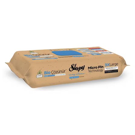 Sleepy Bio Çözünür Yüzey Temizlik Havlusu&Mendili Karma Paket 3x50 (150 Yaprak)