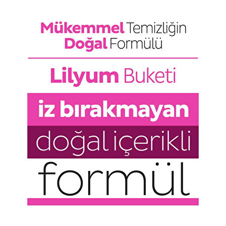 Sleepy Easy Clean Lilyum+ Orkide+ Kiraz Çiçeği Yüzey Temizlik Havlusu&Mendili 3x100 (300 Yaprak)