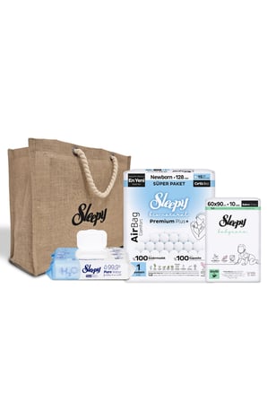 Sleepy Bio Natural Airbag Comfort Merhaba Bebek Seti