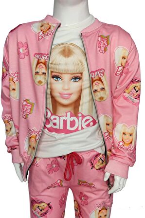 Mevsimlik Barbie Temalı 3'lü Takım 