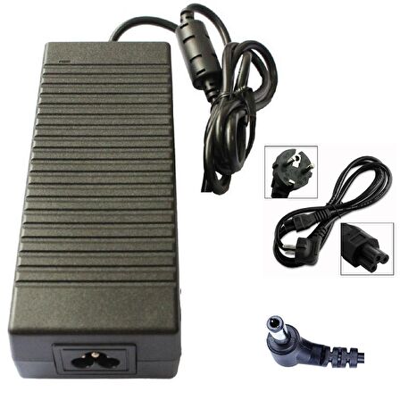 Monster Abra A5 V6.2, V6.2.1 Uyumlu Adaptör 19.5v 6.15a Şarj Aleti Notebook Adaptörü