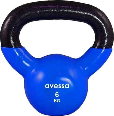 Özel Seri Kondisyon Kol Çalışması Vücut Geliştirme KETTLE-6 kg PVC Kettle Dambıl 6 kg