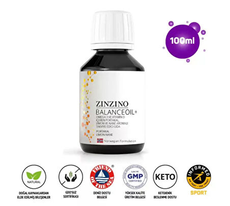 Zinzino Omega 3 - BalanceOil+ 100 ml