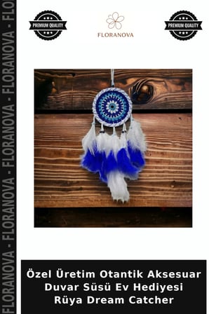 Özel Üretim Otantik Aksesuar Duvar Süsü Ev Hediyesi Rüya Dream Catcher