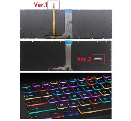 MSI GL738RE Klavye V1 Işıklı (RGB)