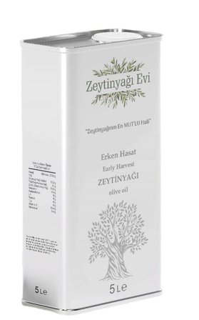 Premium Gold Erken Hasat Soğuk Sıkım Zeytinyağı (5 litre)