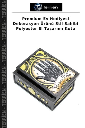 Premium Ev Hediyesi Dekorasyon Ürünü Stil Sahibi Polyester El Tasarımı Kutu