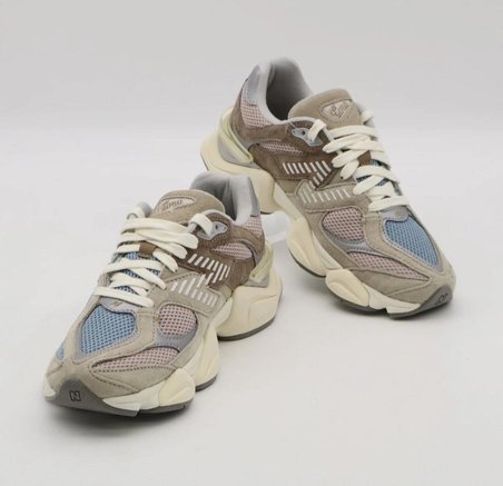 New Balance U9060MUS Sneaker Bej 45 Beden Bağcıklı Günlük Ayakkabı