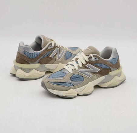 New Balance U9060MUS Sneaker Bej 45 Beden Bağcıklı Günlük Ayakkabı