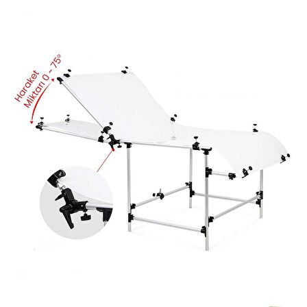 Gdx PHT-60130 Ürün Çekim Masası (60x130 cm)