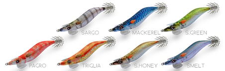 DTD REAL FISH EGI 3.5  10.5 CM 17.5 GR SUGARELLO HONEY