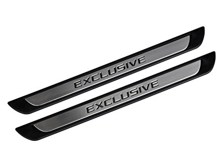 Peugeot Partner Tepee Krom Kapı Eşik Koruması Exclusive Line2008-2012 2 Parça