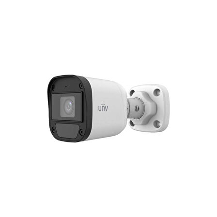 Uniview UAC-B112-AF28-W 2mp 2.8mm Sabit Lens Dahili Sesli FullColor 4in1 IR Bullet AHD Kamera