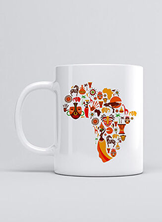 UADAC AFRICAN MAP KUPA MUG