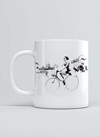 UADAC BİSİKLET KADIN KUPA MUG
