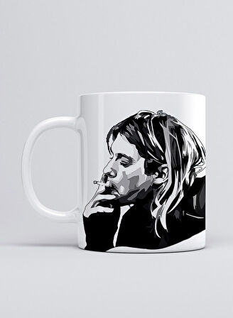 UADAC ŞÖHRETLER KURT COBAİN KUPA MUG