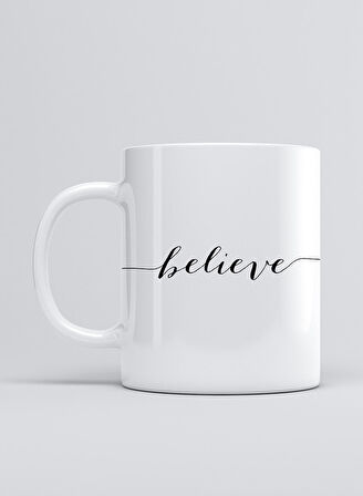 UADAC KALİGRAFİ BELIEVE KUPA MUG