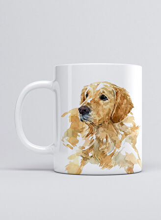 UADAC KÖPEKLER GOLDEN RETRİEVER KUPA MUG