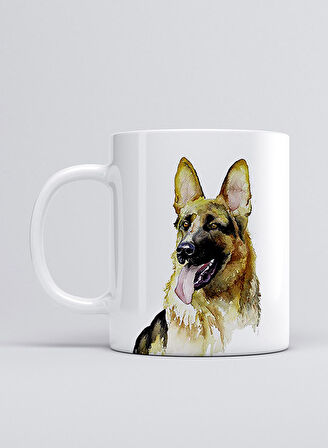 UADAC KÖPEKLER GERMAN SHEPHERD KUPA MUG