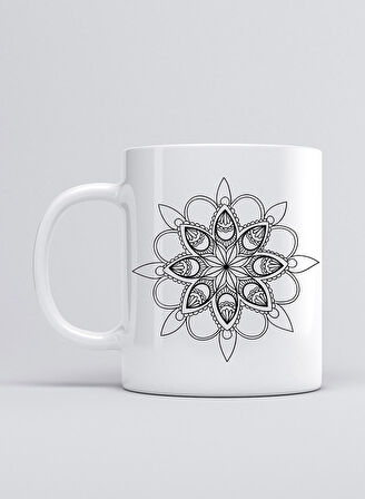 UADAC MANDALA BLACK 05 KUPA MUG