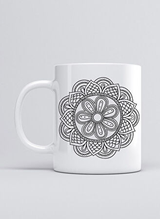 UADAC MANDALA BLACK 08 KUPA MUG