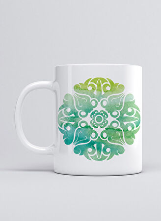 UADAC MANDALA GREEN 02 KUPA MUG