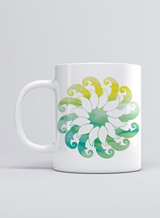 UADAC MANDALA GREEN 04 KUPA MUG