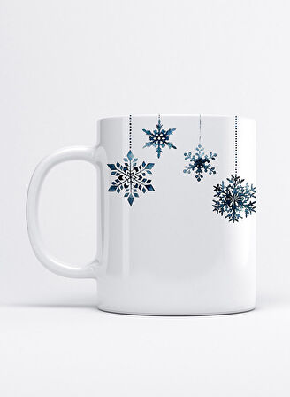 UADAC YENİ YIL SNOWFLAKES KUPA MUG