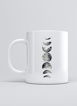 UADAC GÜNEŞ SİSTEMİ AYIN EVRELERİ KUPA MUG