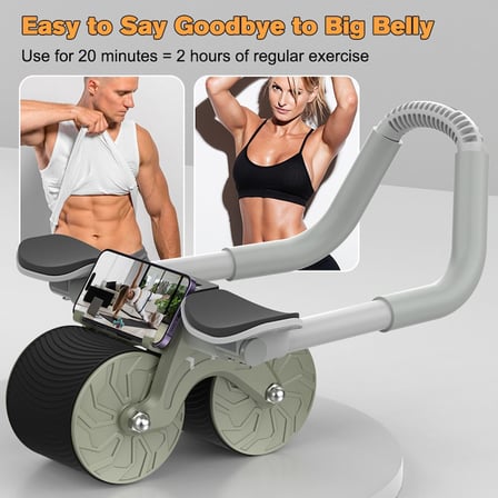 Özel Seri Bölgesel Fitness Çalışma Relife AB-04 Yeni Nesil Ab Roller Karın Egzersiz Tekeri