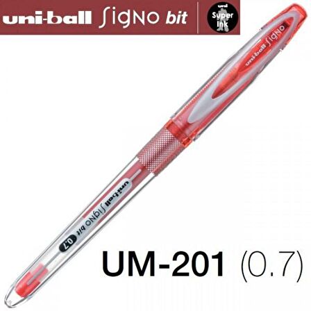 Uni-Ball UM-201 Signo 0,7 Jel Kalem Pembe