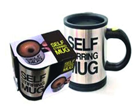 Kendi Kendini Karıştıran Kupa Mikser Kupa Termos Bardak Self Stirring Mug