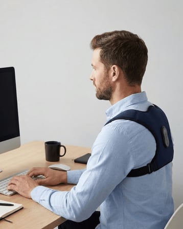 Isıtmalı ve Titreşimli Ortopedik Sırt Destek Kemeri