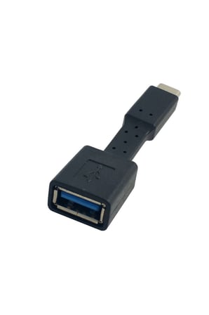 7 cm USB Type-C Erkek - USB 3.0 Dişi OTG Adaptör Kablosu, Yüksek Hızlı Veri Aktarım ve OTG Dönüştürücü
