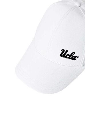 JENNER Beyaz Baseball Cap Nakışlı - Unisex Şapka