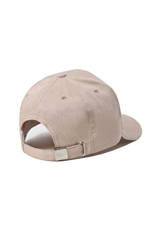 MORGAN Bej Baseball Cap Nakışlı Standard Fit Unisex Şapka